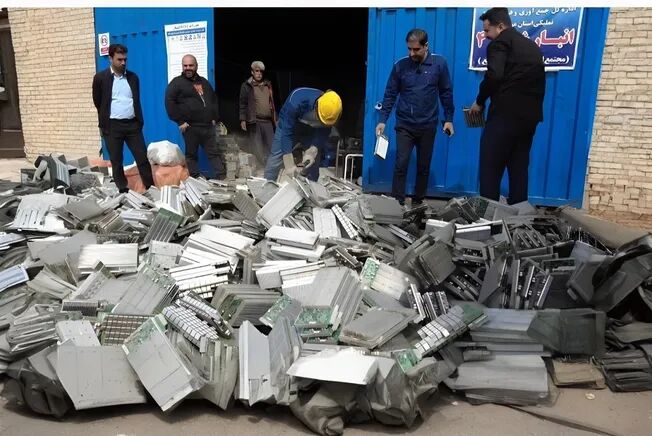 شرکت برق مشهد هزار و ۲۰۰ دستگاه ماینر غیرمجاز را نابود کرد