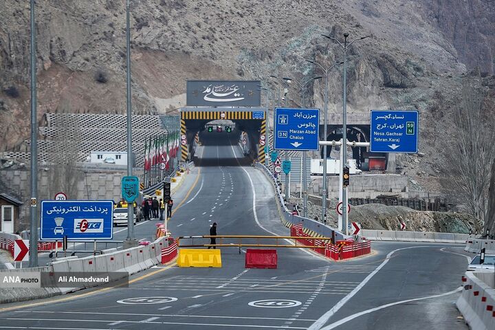 قطعه ۲ آزادراه تهران ــ شمال مسدود شد| ترافیک سنگین در جاده چالوس