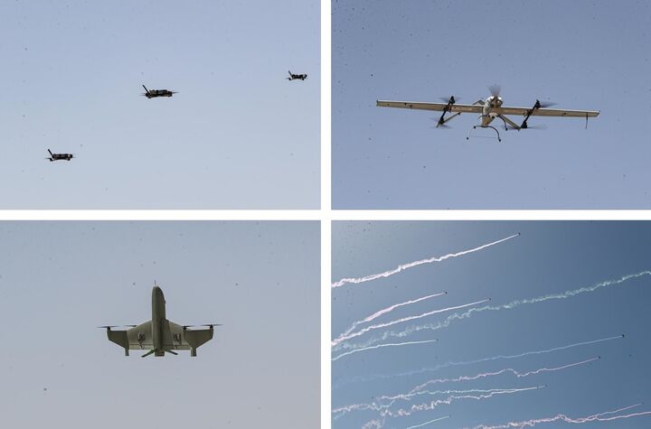 رونمایی ارتش از سه سامانه پهپادی جدید