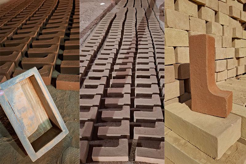 نگاهی به تولید آجر قزاقی سنتی در کارخانه آجر باسابقه و مورد اعتماد معماران