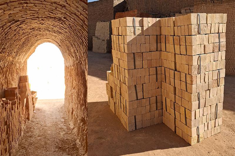 نگاهی به تولید آجر قزاقی سنتی در کارخانه آجر باسابقه و مورد اعتماد معماران