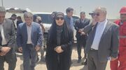 وزیر راه و شهرسازی از راه آهن شلمچه - بصره بازدید کرد