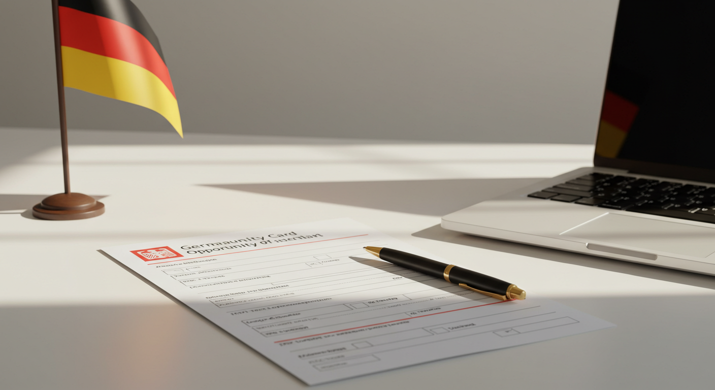 آشنایی کامل با کارت شانس آلمان و تأثیر آن بر آینده شغلی مهاجران