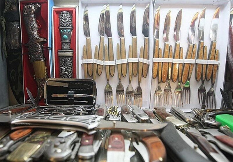 واردات بی رویه چاقوی های چینی چالش مهم چاقوسازان زنجانی است