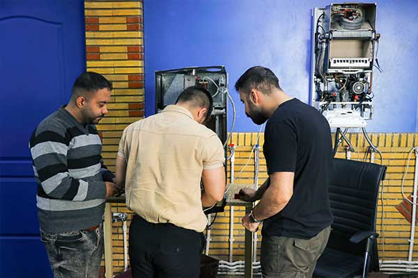 آموزش نحوه رسوب گیری پکیج