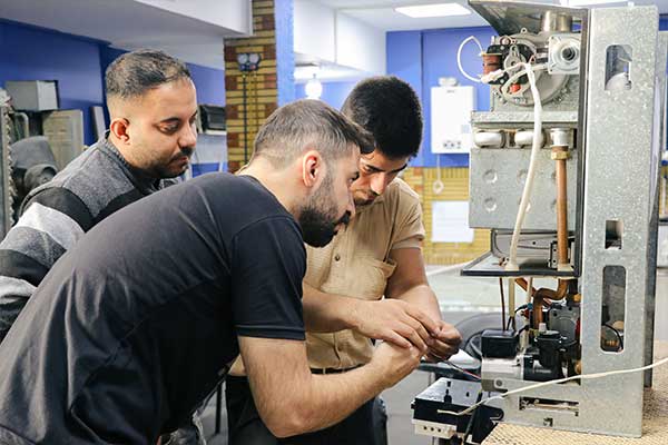 آموزش نحوه رسوب گیری پکیج