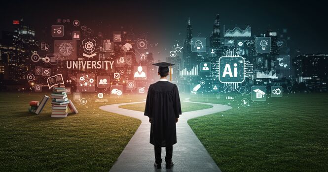 مدارک دانشگاهی زیر تیغ AI| یادگیری، خارج از دیوار دانشگاه مدارک دانشگاهی زیر تیغ AI| یادگیری، خارج از دیوار دانشگاه