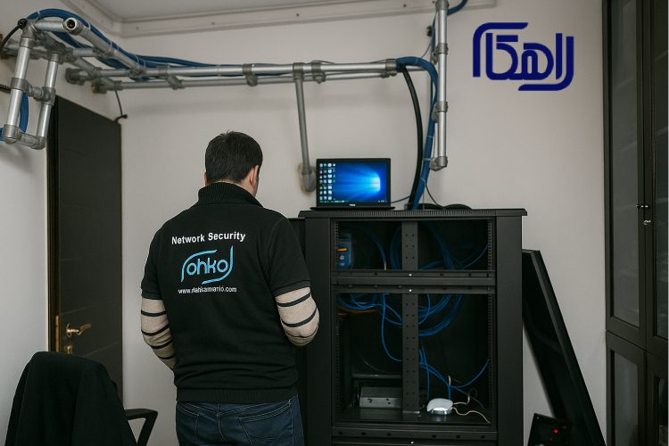 طراحی و پیادهسازی زیرساخت شبکه - شرکت راهکار مفید پرداز