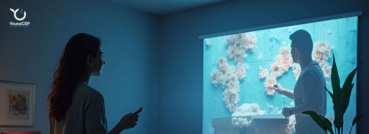 تمرکز بر تجربه گیمینگ - پرده پرژکتور گیمینگ؛ غوطهوری در دنیای بازی تمرکز بر تجربه گیمینگ - پرده پرژکتور گیمینگ؛ غوطهوری در دنیای بازی