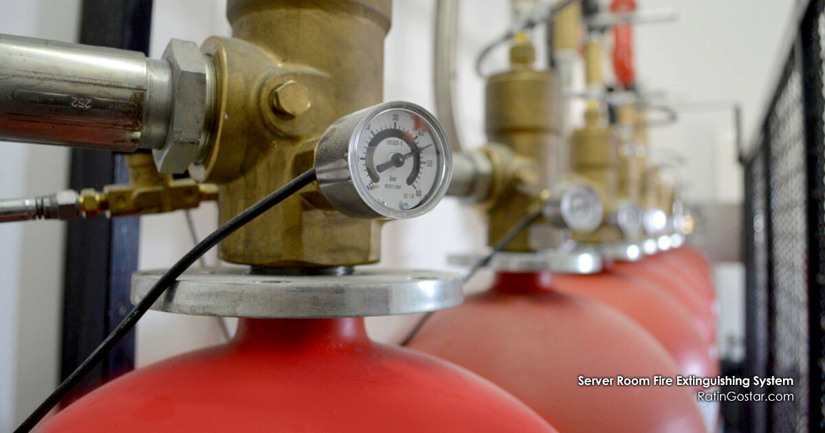سیستمهای اطفاء حریق اتاق سرور: انواع، کاربردها و حوادث واقعی