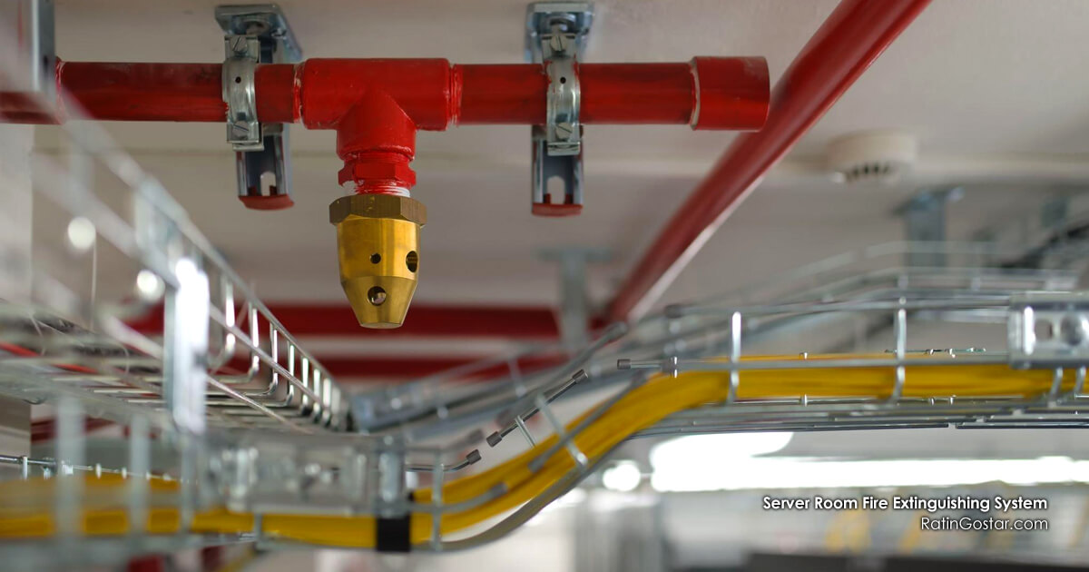 سیستمهای اطفاء حریق اتاق سرور: انواع، کاربردها و حوادث واقعی