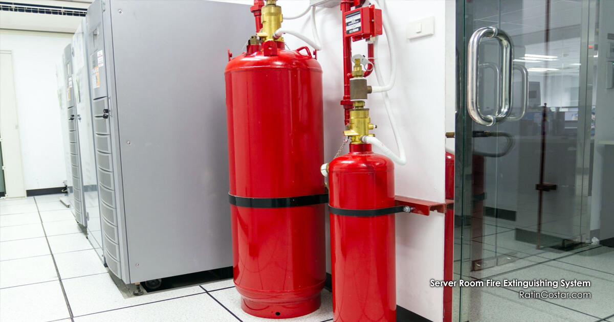 سیستمهای اطفاء حریق اتاق سرور: انواع، کاربردها و حوادث واقعی