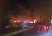 آتش انبار نفت شهران و مخزن سوخت جنوب تهران تحت کنترل است