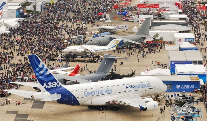 جنگ ایران و اسرائیل نمایشگاه هوایی پاریس را لرزاند