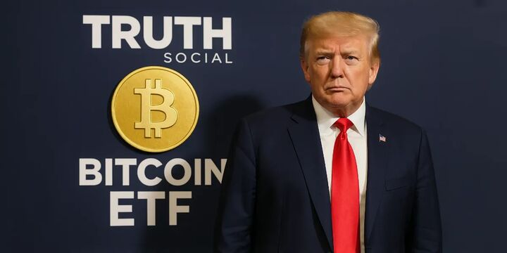 اولین صندوق ETF ترکیبی بیت‌ کوین و اتریوم با برند شبکه اجتماعی ترامپ ثبت شد