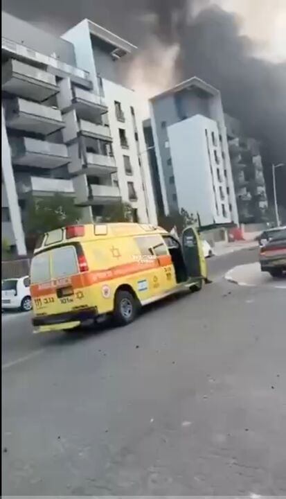 تصاویری از خسارات موج هفدهم حملات ایران به رژیم تصاویری از خسارات موج هفدهم حملات ایران به رژیم