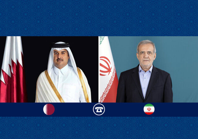دلجویی پزشکیان از دولت و ملت قطر| تأکید شیخ تمیم بر گسترش روابط دو کشور