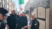 حضور رئیس‌جمهور در مناطق مسکونی تخریب شده توسط رژیم صهیونیستی
