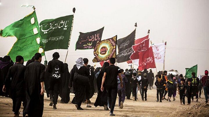 زائران اربعین برای سفری خنکتر، از مرزهای تمرچین و باشماق عبور کنند