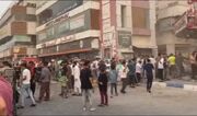 آتش سوزی در مجتمع تجاری درگهان قشم