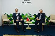 دیدار و گفتگوی وزرای خارجه ایران و ترکیه