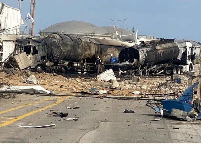 وبگاه عبری: ایران پالایشگاه بازان در حیفا را ویران کرد