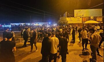 با آر پی جی در مقابل پالایشگاه نفت اربیل