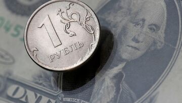 ارزش روبل در برابر دلار به بالاترین سطح در ۲ سال گذشته رسید