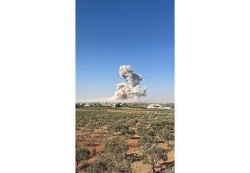وقوع انفجار بزرگ اطراف فرودگاه حلب