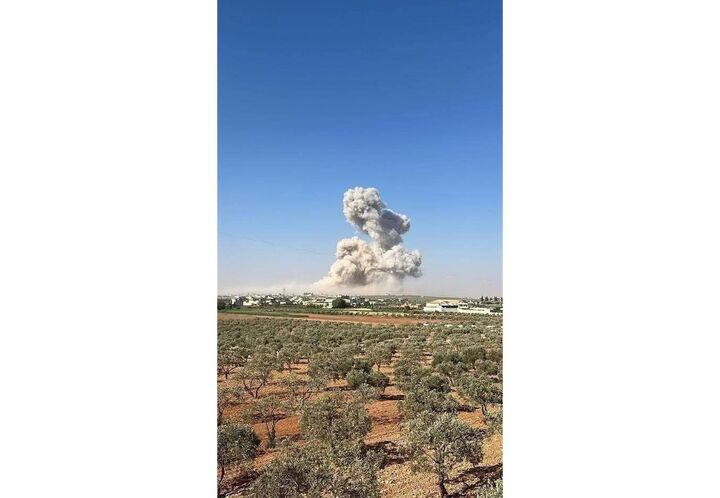 وقوع انفجار بزرگ اطراف فرودگاه حلب