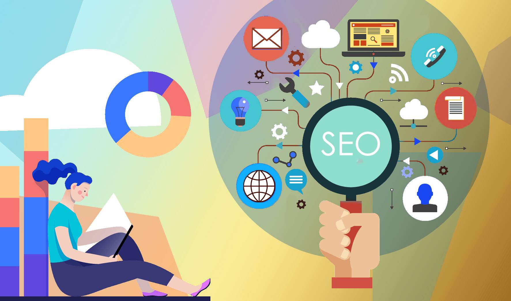 خدمات سئو سایت با تضمین رشد واقعی در گوگل با سها مارکتینگ