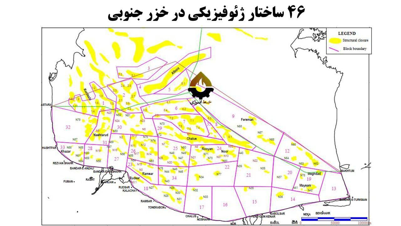 سهم صفر ایران از ۴۶ ساختار نفت و گاز کاسپین| سردار جنگل تنها میدان کشفشده!