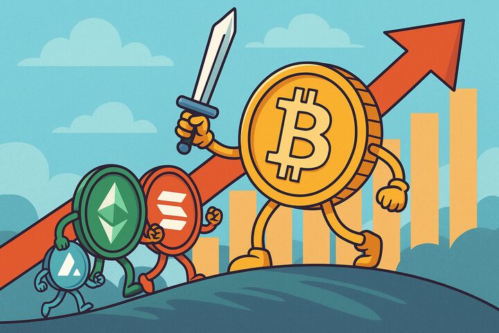 پس از رشد بیت کوین نوبت آلت کوین هاست! | 2 راه تشخیص زمان خرید آلت کوین ها