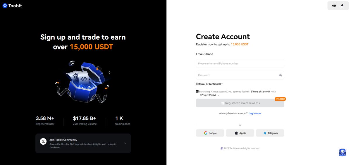 گزارش نیمسال Toobit: بازبینی نیم سال اول موفق سال ۲۰۲۵