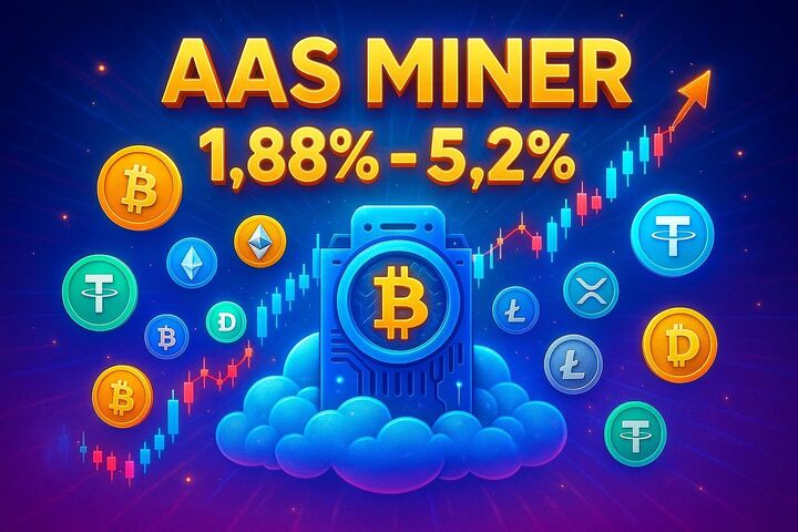 اولین پلتفرم استخراج ابری بیت کوین AAS Miner مبتنی بر هوش مصنوعی در جهان را تجربه کنید اولین پلتفرم استخراج ابری بیت کوین AAS Miner مبتنی بر هوش مصنوعی در جهان را تجربه کنید