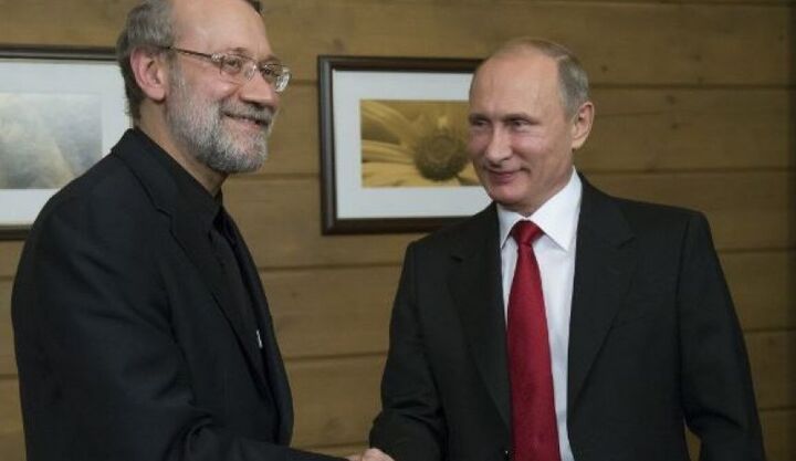 روسیه: لاریجانی امروز با پوتین دیدار کرده است روسیه: لاریجانی امروز با پوتین دیدار کرده است