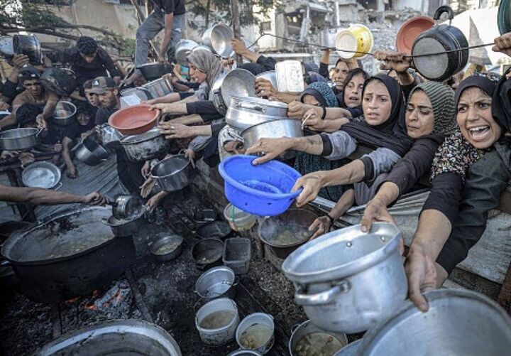 قحطی در غزه بیداد می‌کند| شمار شهدا به ۱۲۲ نفر رسید