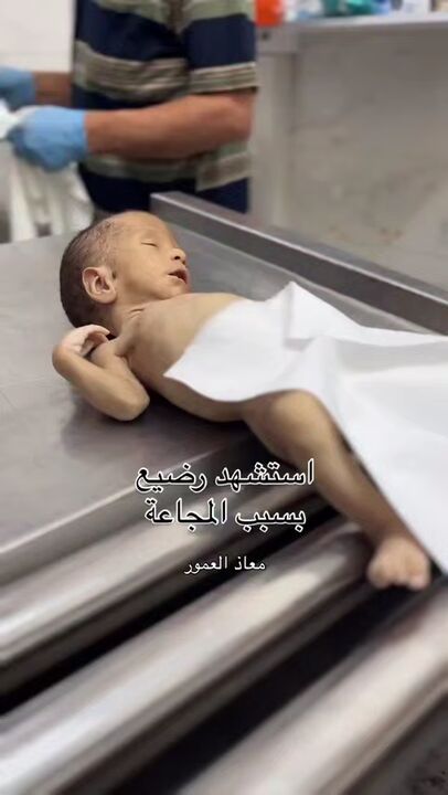 شیرخواره ۴۰ روزه فلسطینی شهید شد