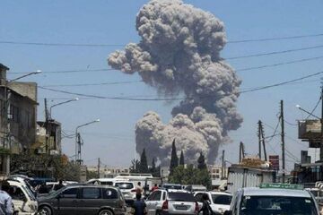 انفجار مهیب در ادلب سوریه با ده‌ها کشته و زخمی