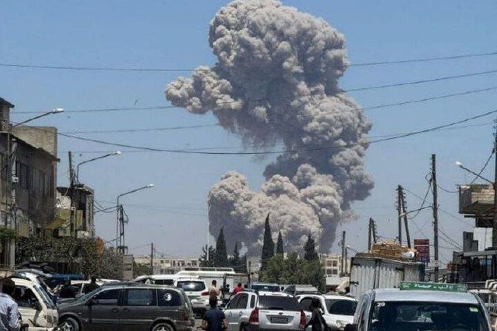 انفجار مهیب در ادلب سوریه با ده‌ها کشته و زخمی
