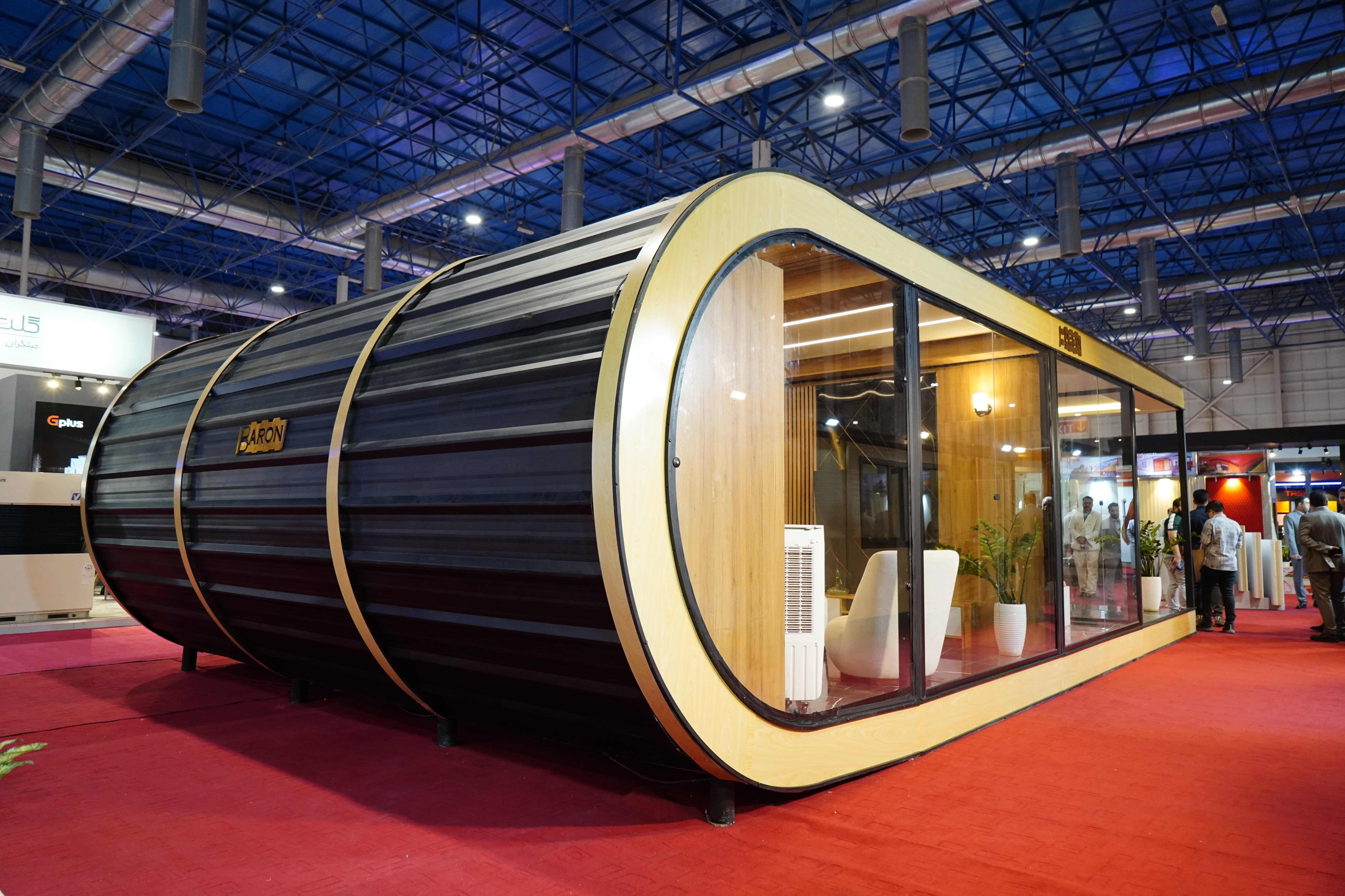 حضور پرقدرت آریا بارون توس در نمایشگاه مشهد با معرفی ویلای پیشساخته ۶۰ متری لوکس