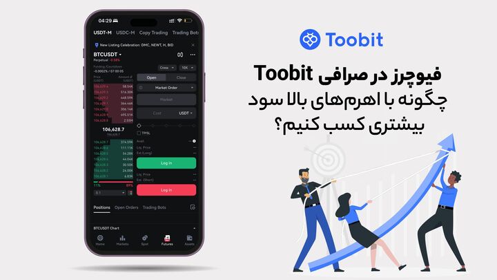 فیوچرز در Toobit: چگونه با اهرم‌های بالا سود بیشتری کسب کنیم؟