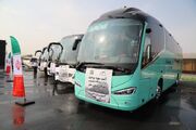 بهره برداری از هفت دستگاه اتوبوس در ناوگان حمل و نقل استان البرز