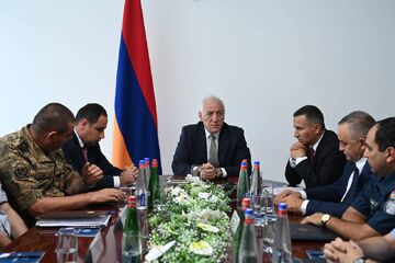 بیانیه رئیس‌جمهور ارمنستان درباره گشایش مسیر سیونیک یا دالان نورانی ناتو
