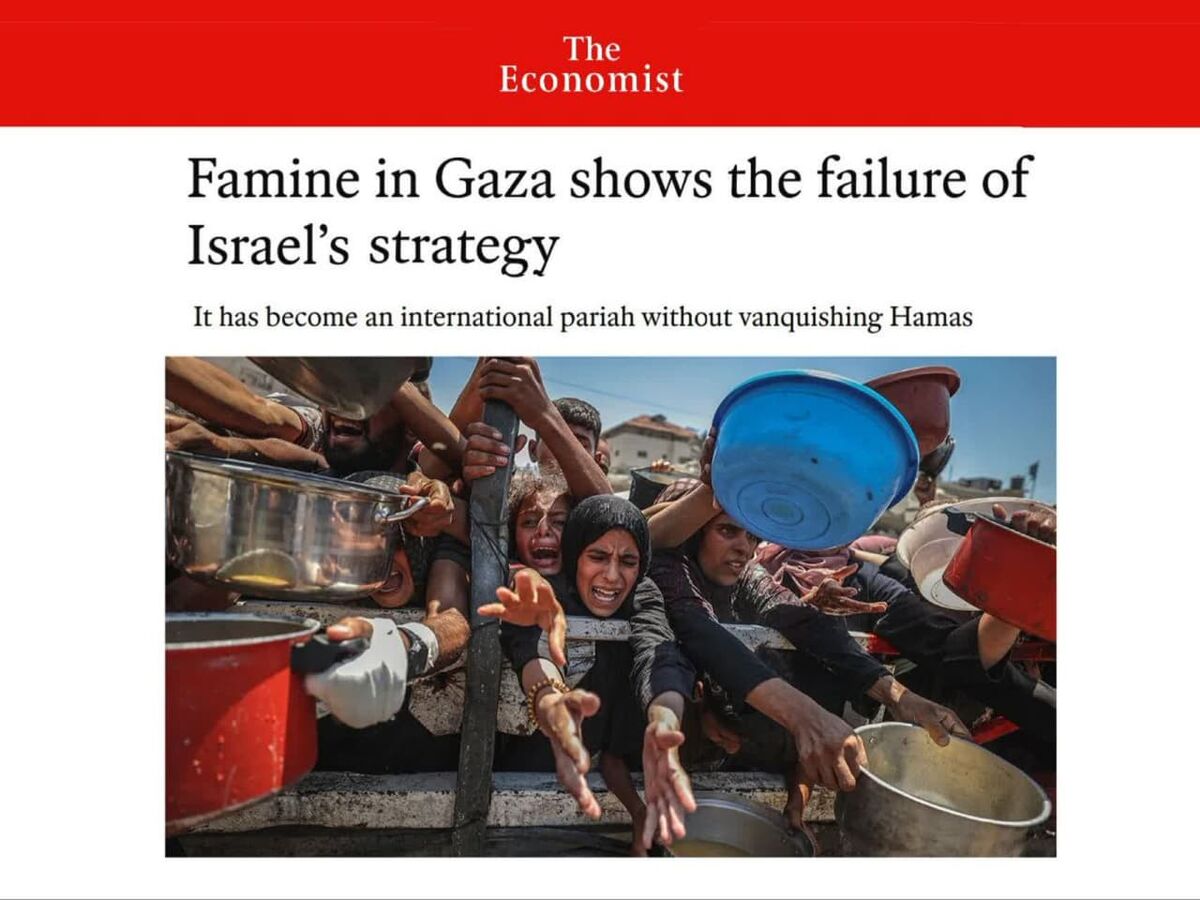 اکونومیست: قحطی غزه نشانگر شکست استراتژی اسرائیل است!