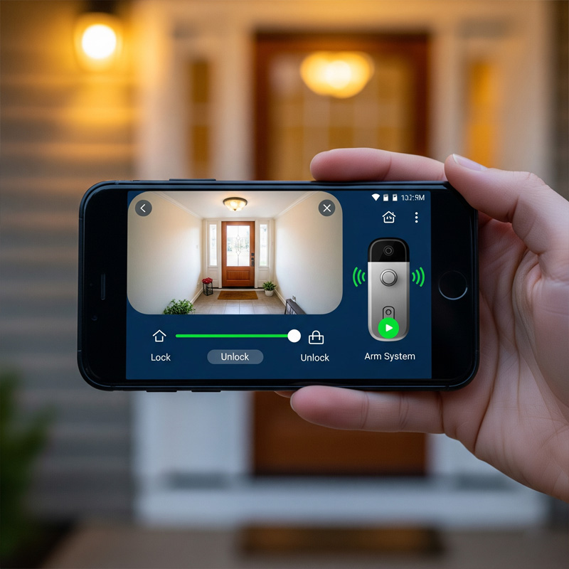 اکوسیستم امنیت خانه هوشمند: فراتر از یک دزدگیر ساده