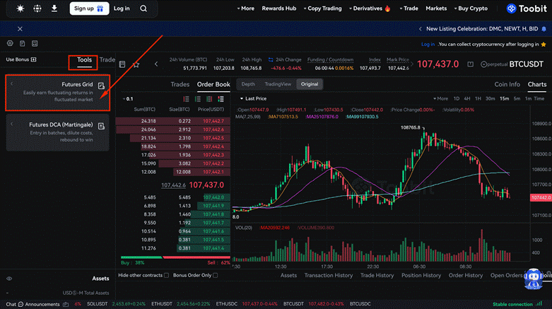 مقایسه جامع صرافی Toobit با Coinlocally