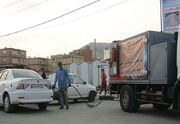 استقرار ۲ دستگاه خودروی سیار عرضه بنزین در مرز باشماق مریوان