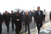 وزیر راه و شهرسازی وارد خوزستان شد