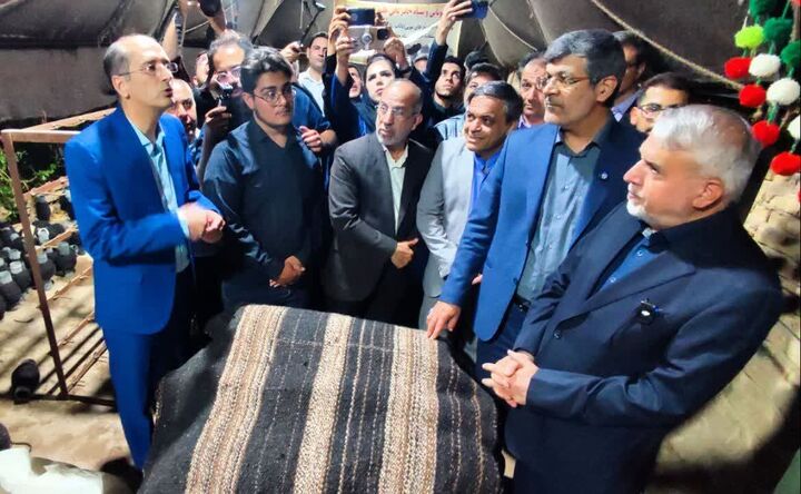وزیر میراث‌فرهنگی از طرح‌های گردشگری شهرستان میبد یزد بازدید کرد
